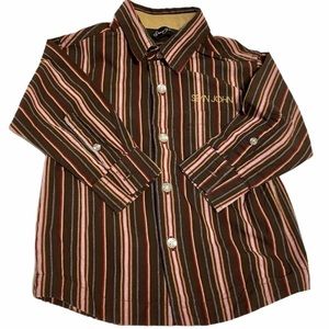 Sean Jean Boy's Button Down Shirt Size 18-24 month